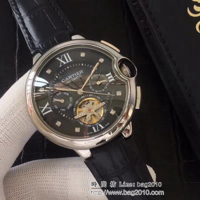 CARTIER卡地亞 熱賣精品 全自動機械 男士腕表 WSS2459